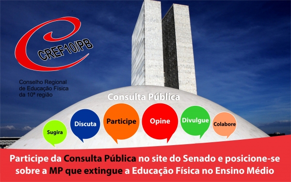 CREF10 convida sociedade a votar contra a MP do Ensino Médio