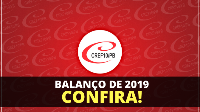 CREF10 divulga balanço das atividades de 2019