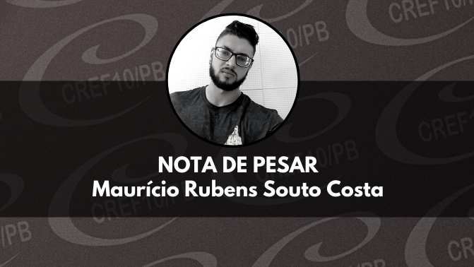 Nota de Pesar: Maurício Rubens Souto Costa